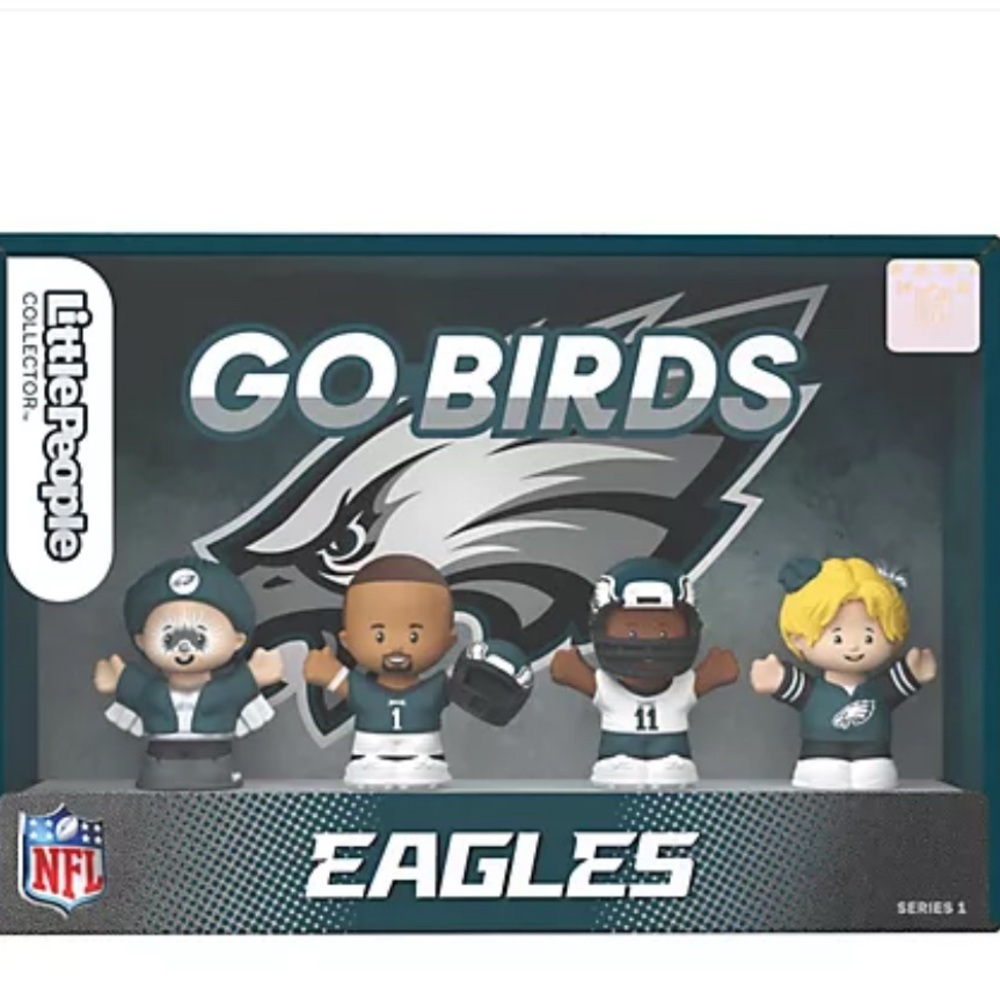 Little People Collector x NFL Philadelphia Eagles Set